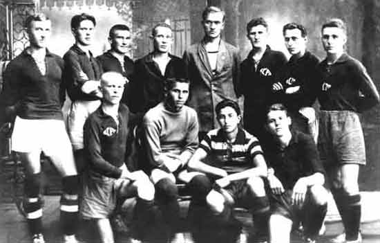 1929 год. Чемпион республики - команда ВСРМ